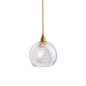 Rowan Pendant Light W220mm Glass Matt Gold