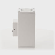 Havit Lighting Quadru Square White TRI Colour Up & Down LED Wall Light