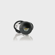Havit Lighting Elite Black Aluminium LED Wall or Step Light with Eyelid