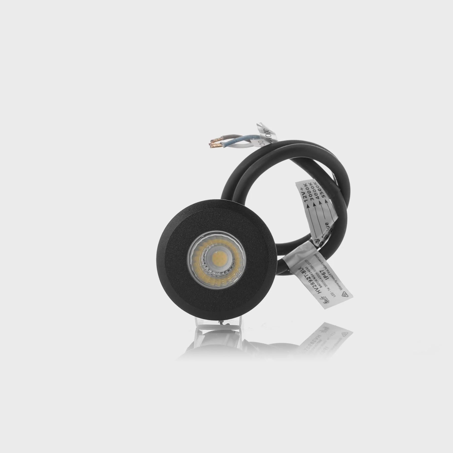 Havit Lighting Mini Ollo Black LED Step or Inground Light