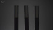 Havit Lighting Drique Aluminium Black RGBCW 5 Light LED Bollard Spike Light Kit