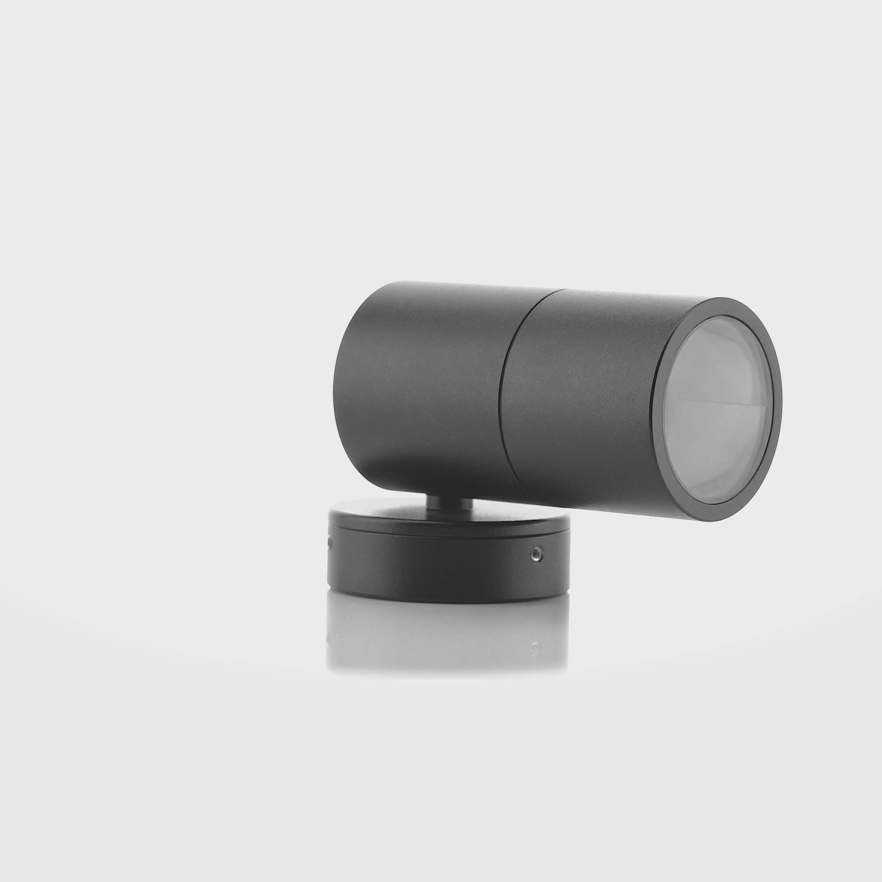 Havit Lighting Tivah Black TRI Colour Fixed Down Wall Pillar Lights