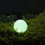 LED Mood Outdoor Portable Ball Light 5V Battery W300mm White Plastic RGB