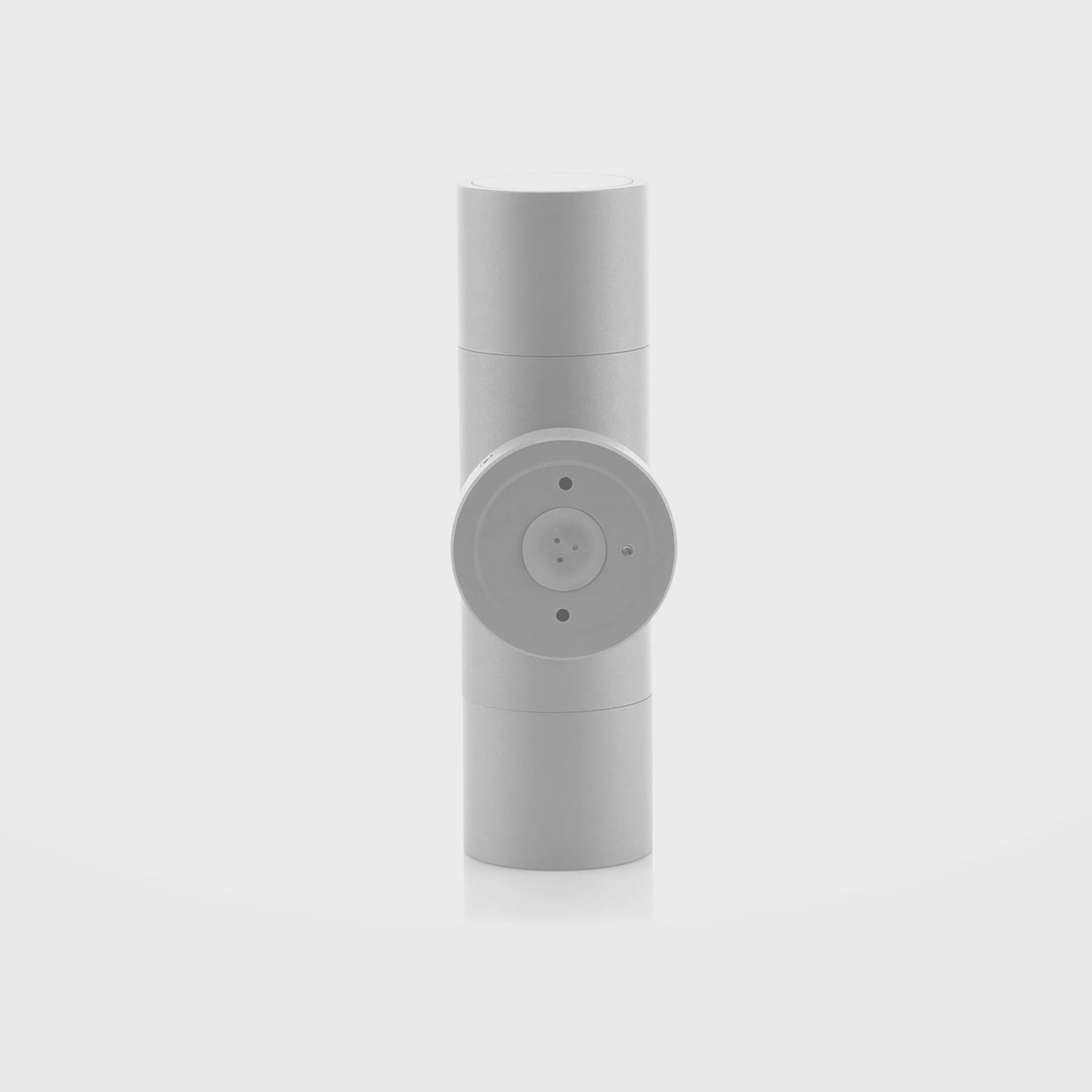 Havit Lighting Tivah Silver TRI Colour Up & Down Wall Pillar Lights
