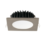 ECOGEM S9041TC Square Dimmable LED Downlight Satin Nickel 10W TRI Colour