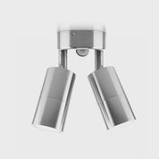 Havit Lighting Tivah 316 Stainless Steel TRI Colour Double Adjustable Spot Lights with Sensor