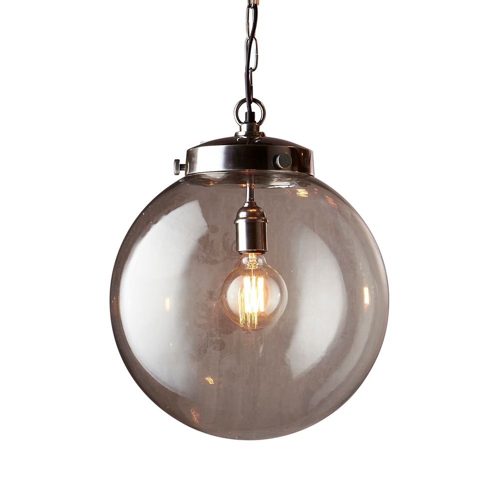 Celeste Large 1 Light Pendant Antique Silver