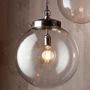 Celeste Large 1 Light Pendant Antique Silver