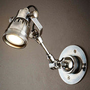 Seattle Long Arm Wall Light Silver