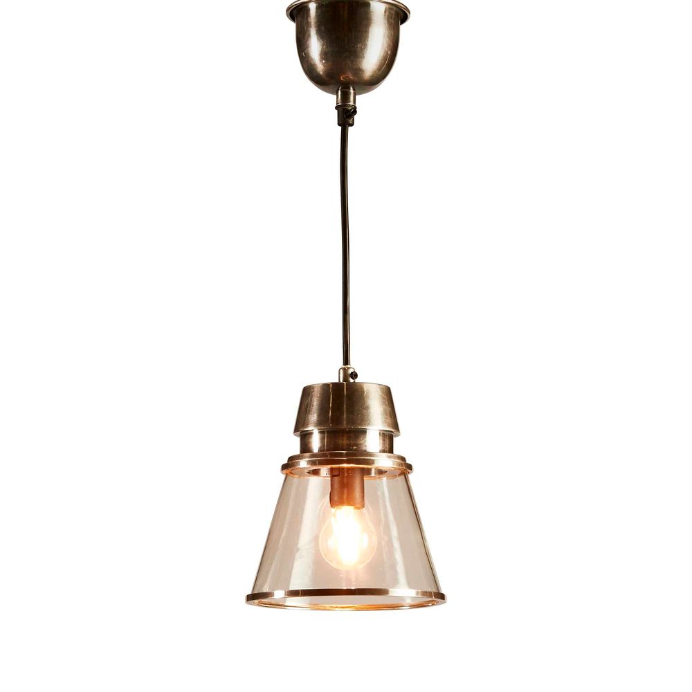 Canberra 1 Light Pendant Antique Silver