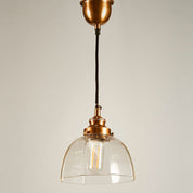 Hobart 1 Light Pendant Antique Brass