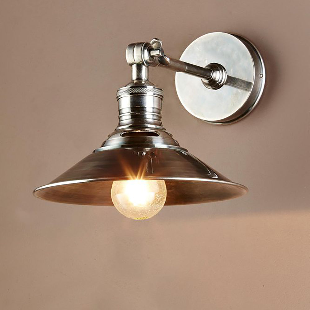 Bristol 1 Light Sconce Antique Silver