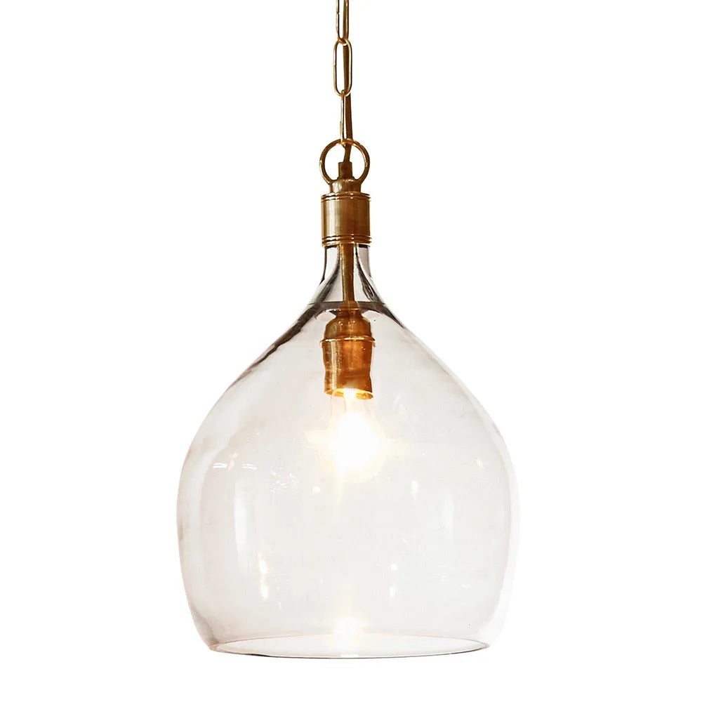 Omega Pendant Light W290mm Antique Brass