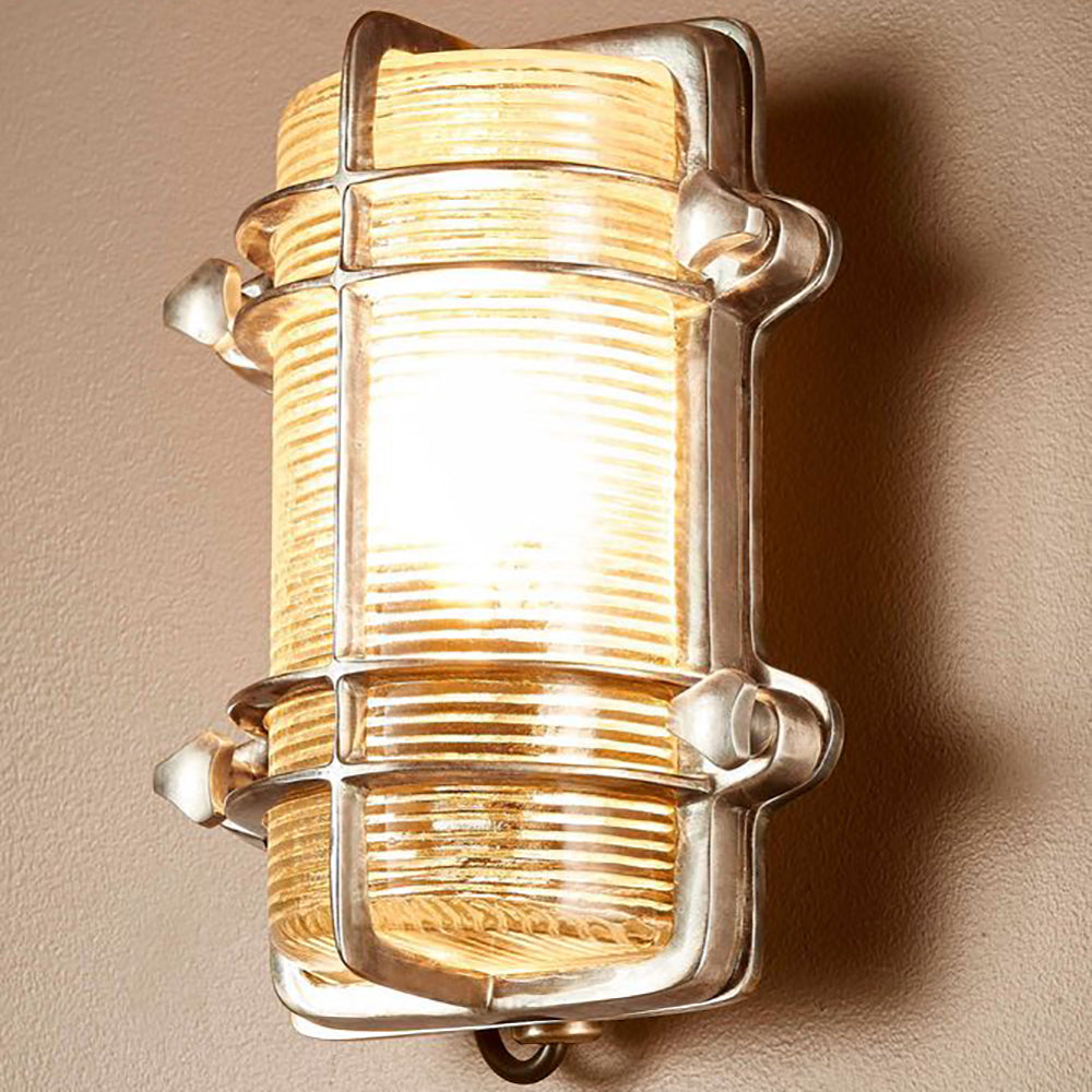 Harley Outdoor Wall Lamp Antique Silver