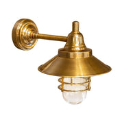Clark Outdoor Wall Lamp Antique Brass