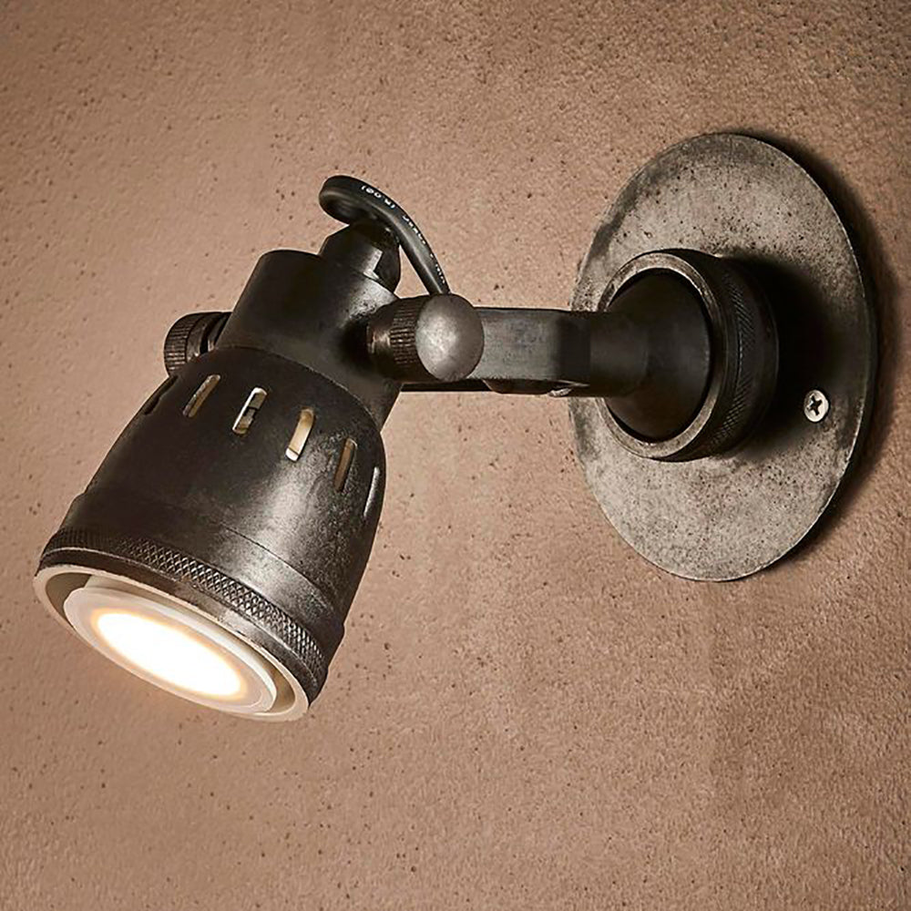Seattle 1 Light Spotlight Black