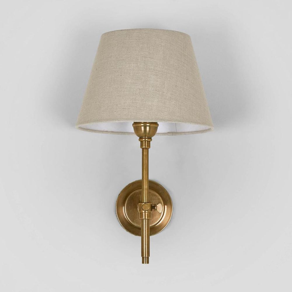 Dino Wall Sconce Wall Sconce Antique Brass