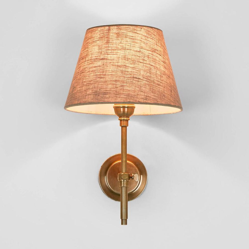 Dino Wall Sconce Wall Sconce Antique Brass