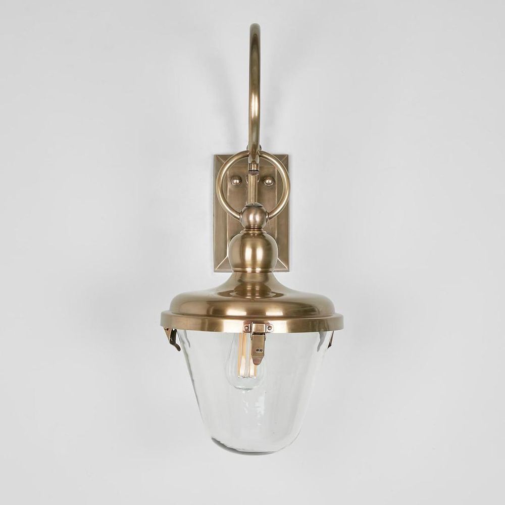 Savoy Wall Sconce Antique Brass