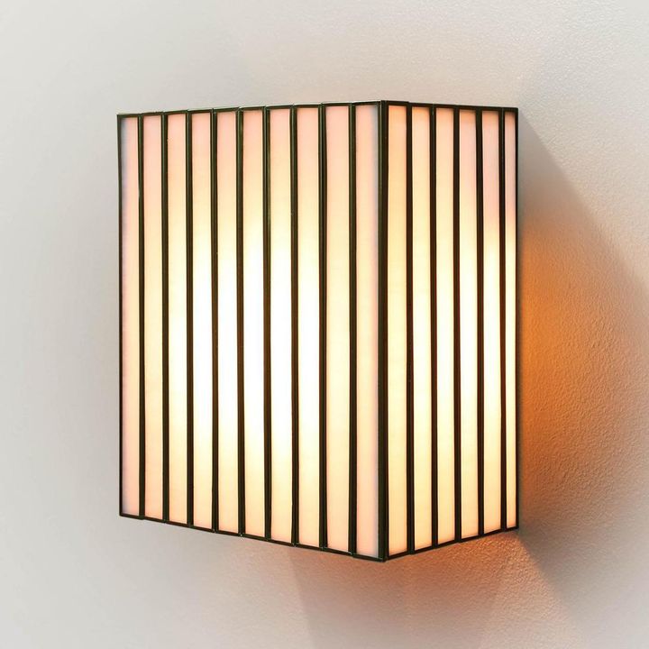 Bel Air Square Wall Light White