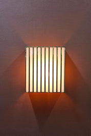 Bel Air Square Wall Light White