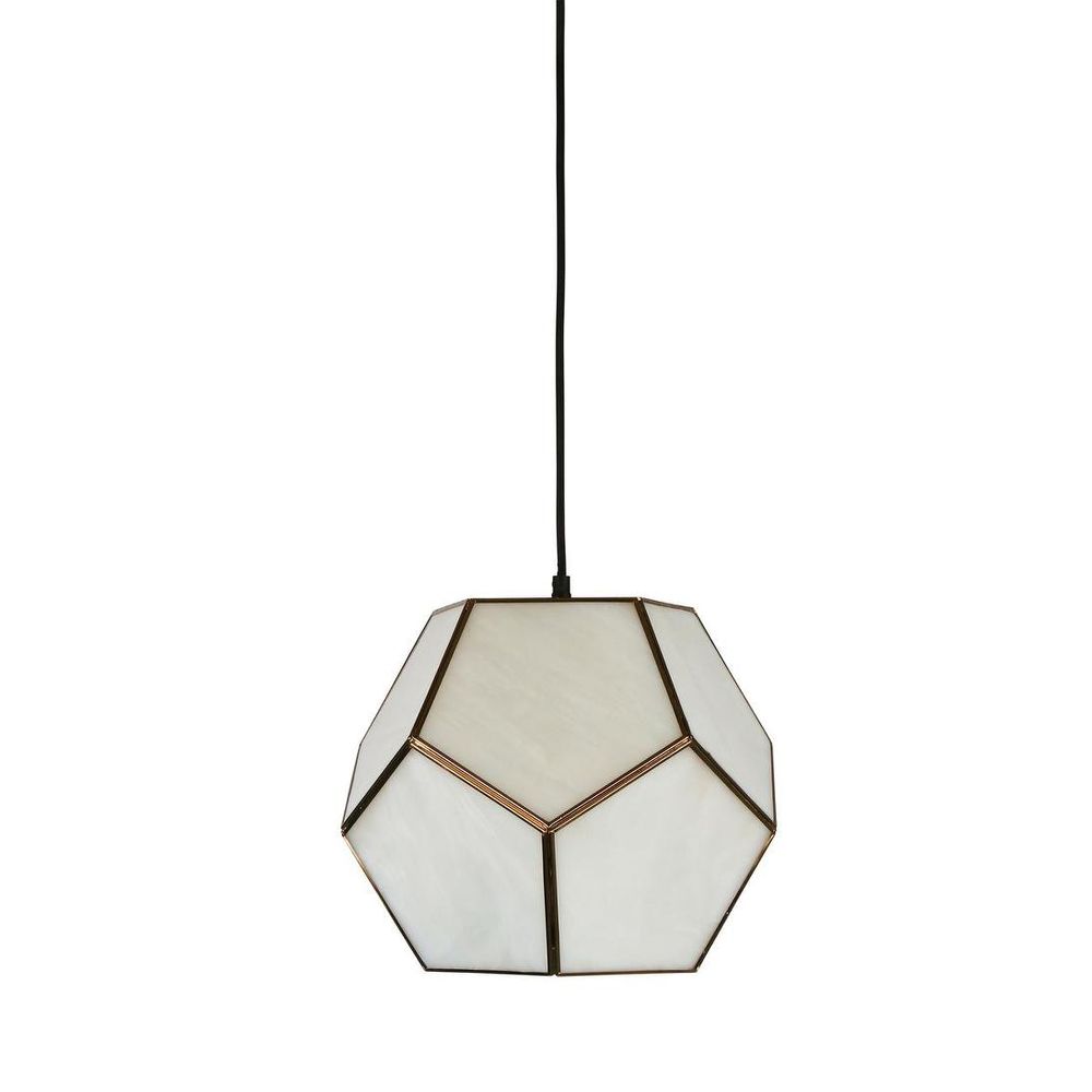 Ruby Pendant Light White