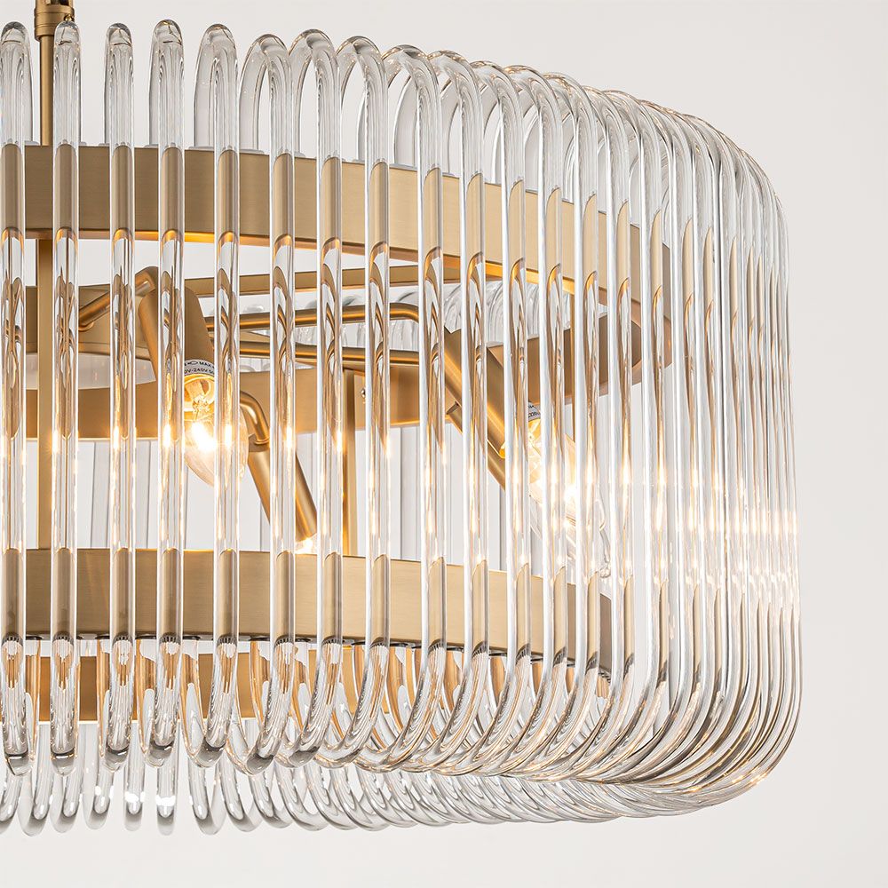 Alpine Pendant Light Brass