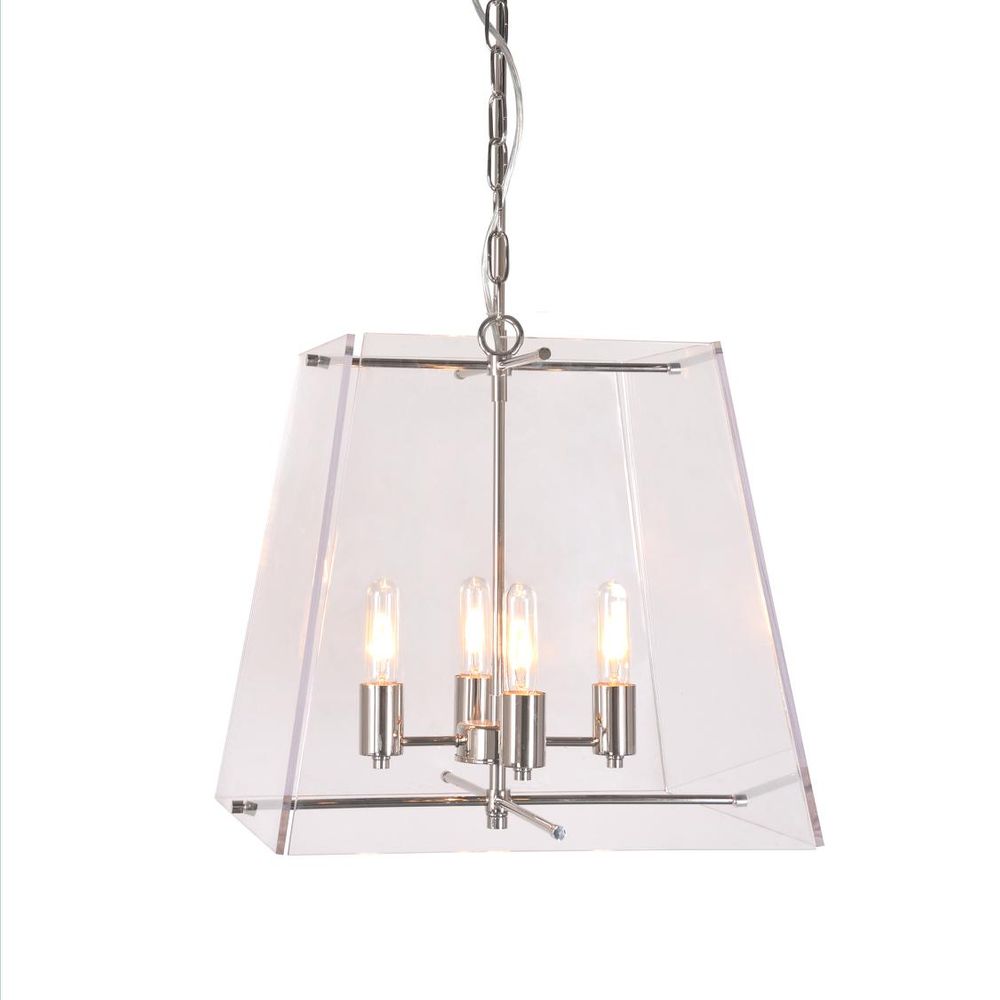 Vera 4 Light Pendant Nickel