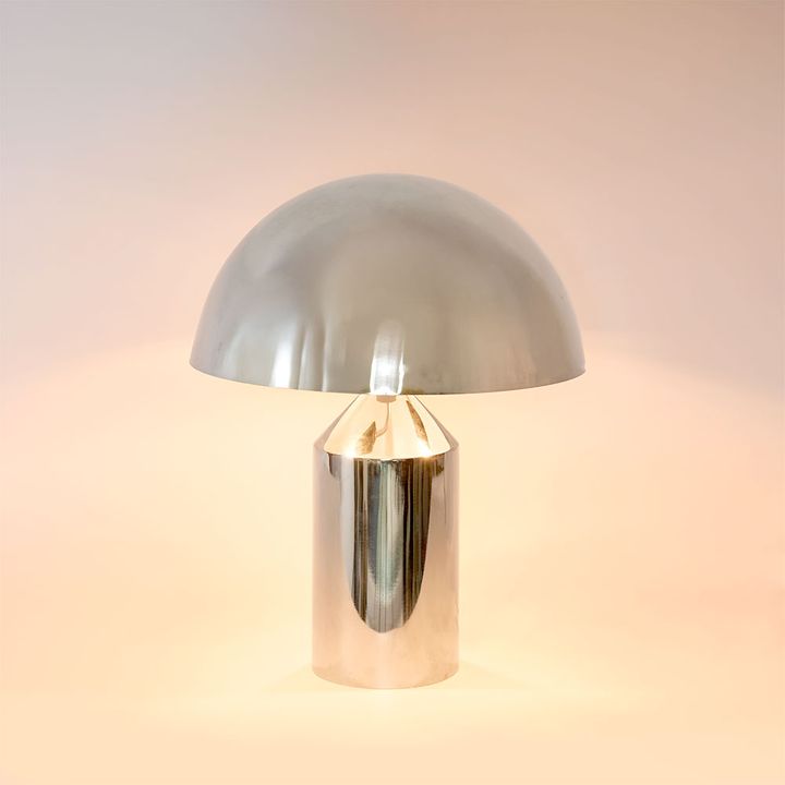 Jacaranda Table Lamp Shiny Nickel Brass