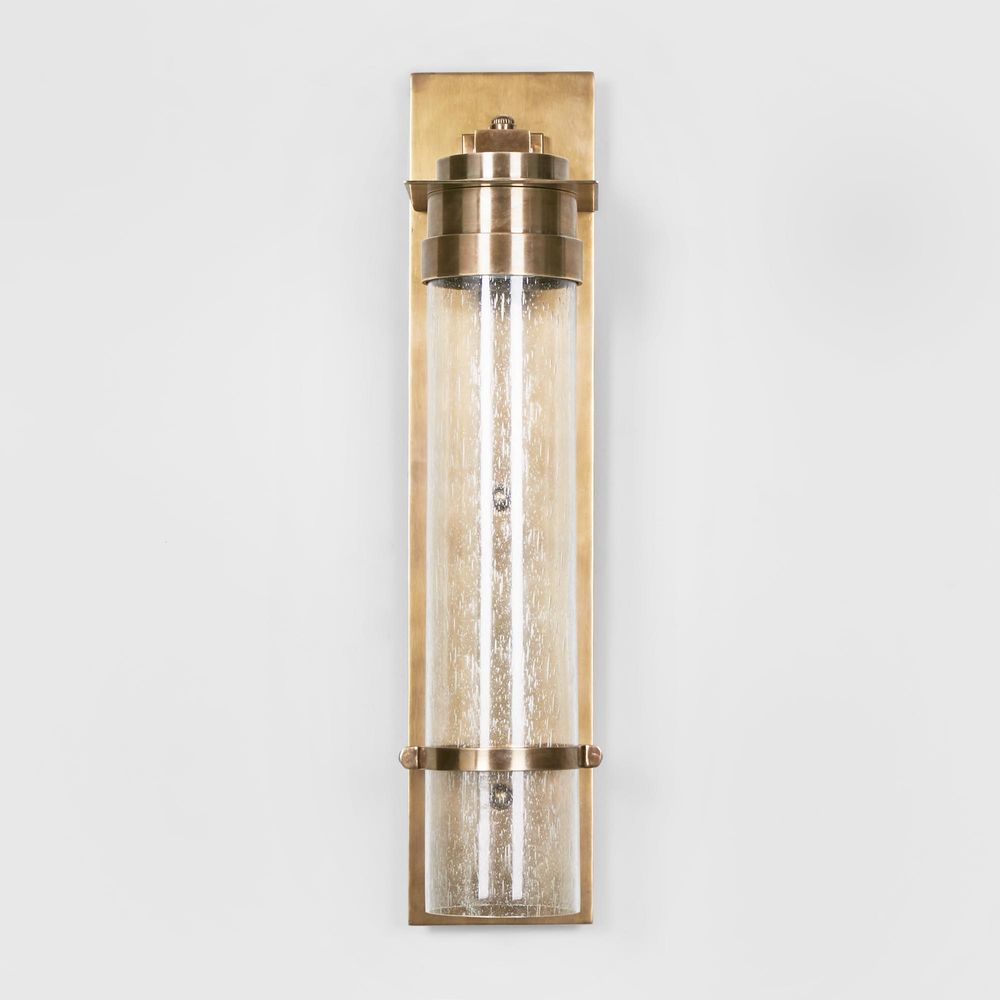 Sea Cottage Wall Light Antique Brass