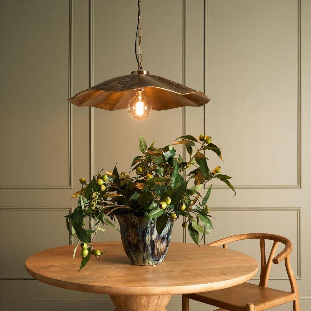 Melville Pendant Light Antique Brass
