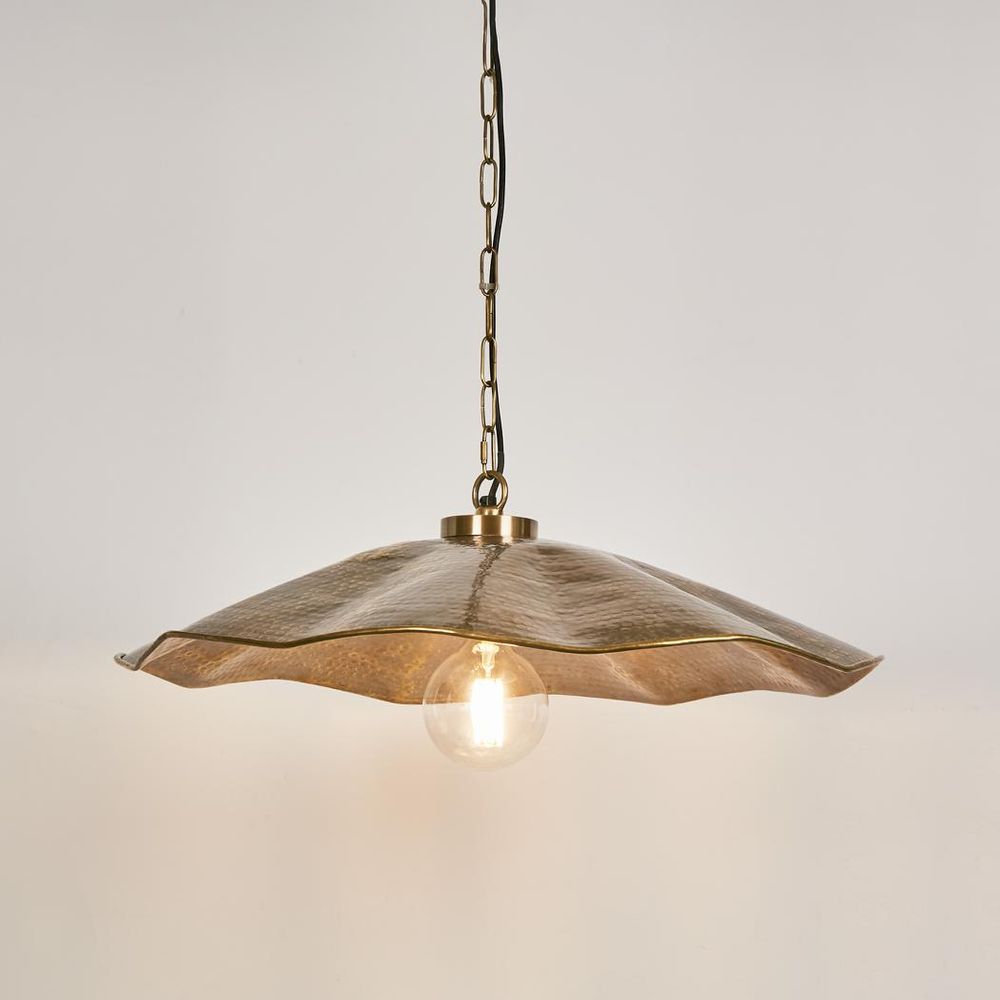 Melville Pendant Light Antique Brass
