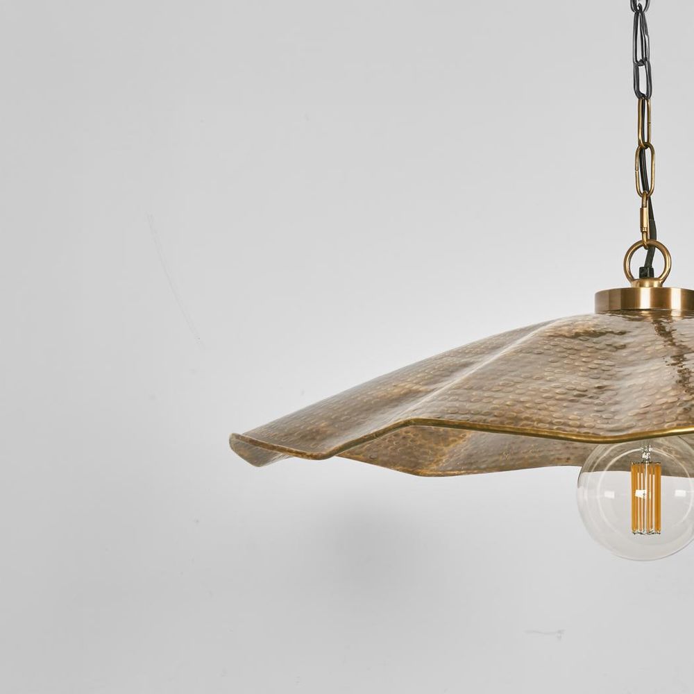 Melville Pendant Light Antique Brass