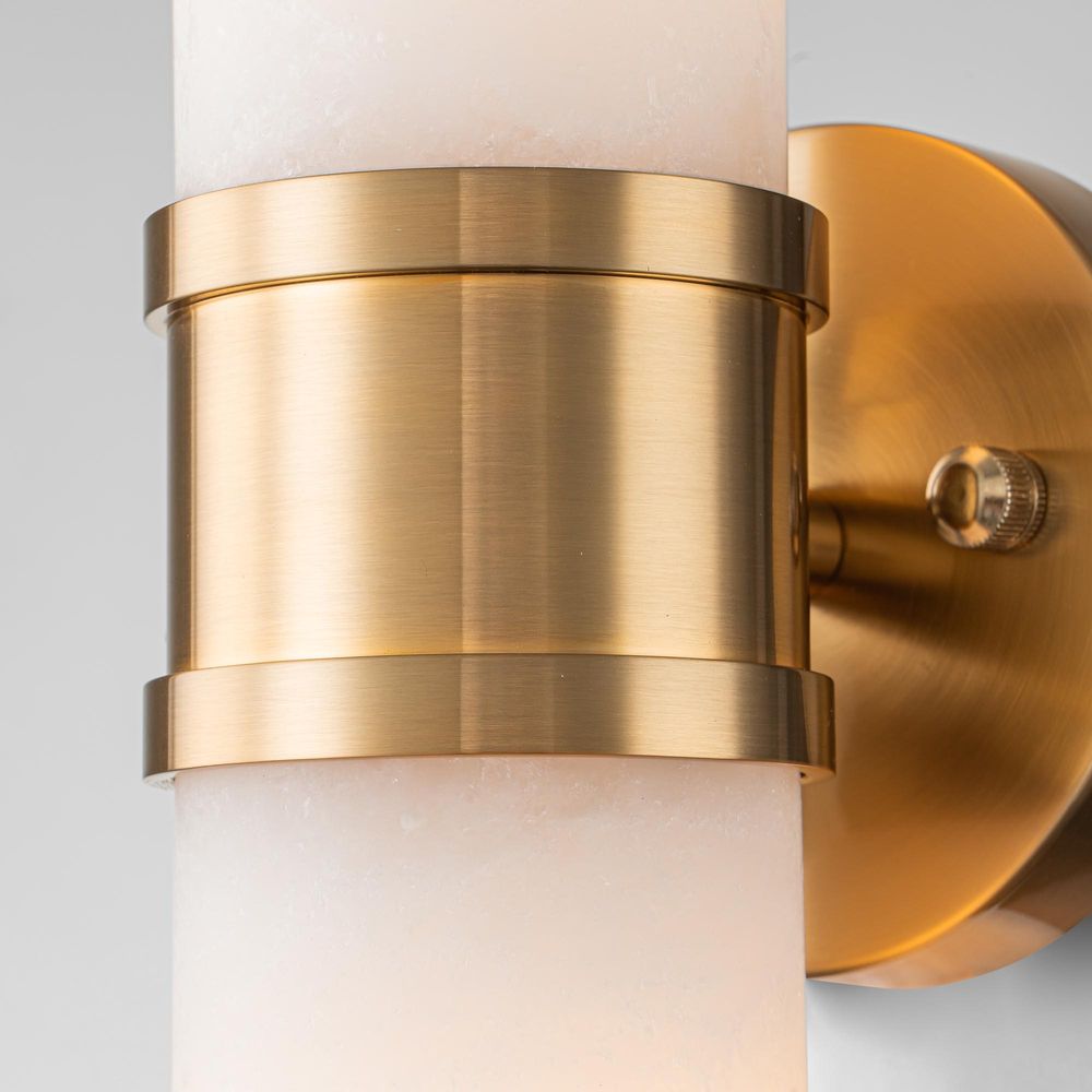 Herman Up & Down Wall Light Brass