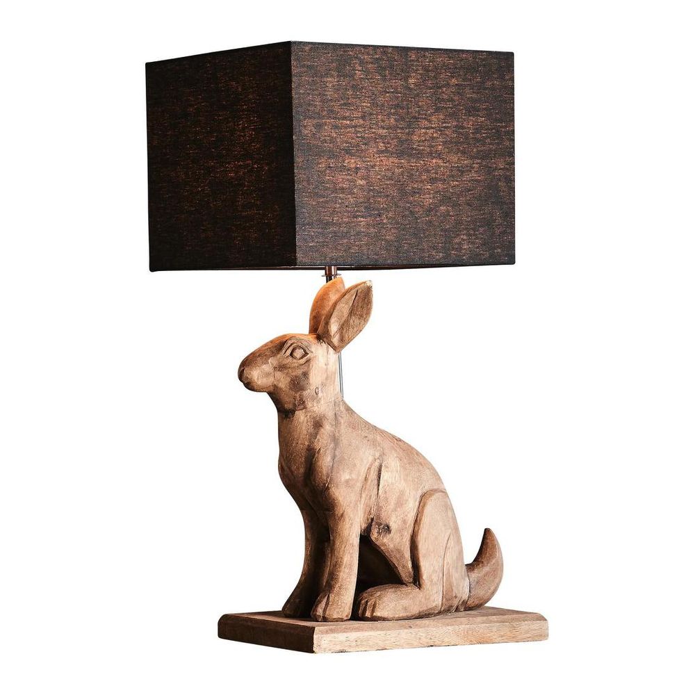 Garfunkel Table Lamp Dark Natural Base Only