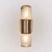 Plover Up & Down Wall Light Antique Brass