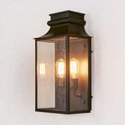 Westpoint Outdoor Wall Lantern Black