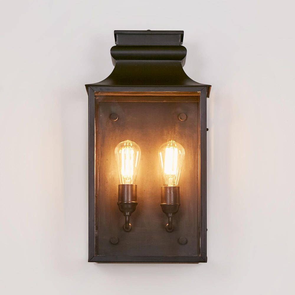 Westpoint Outdoor Wall Lantern Black