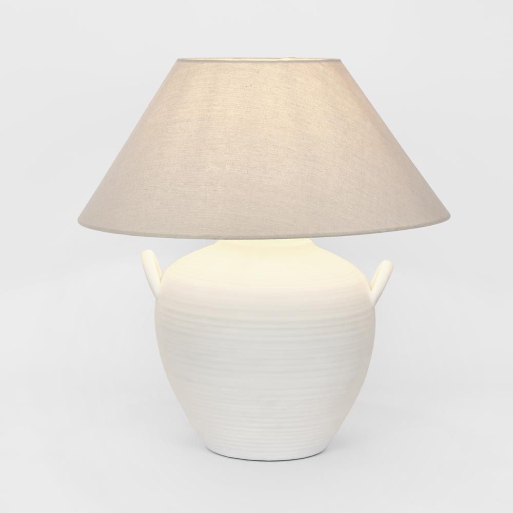 Camille Table Lamp White