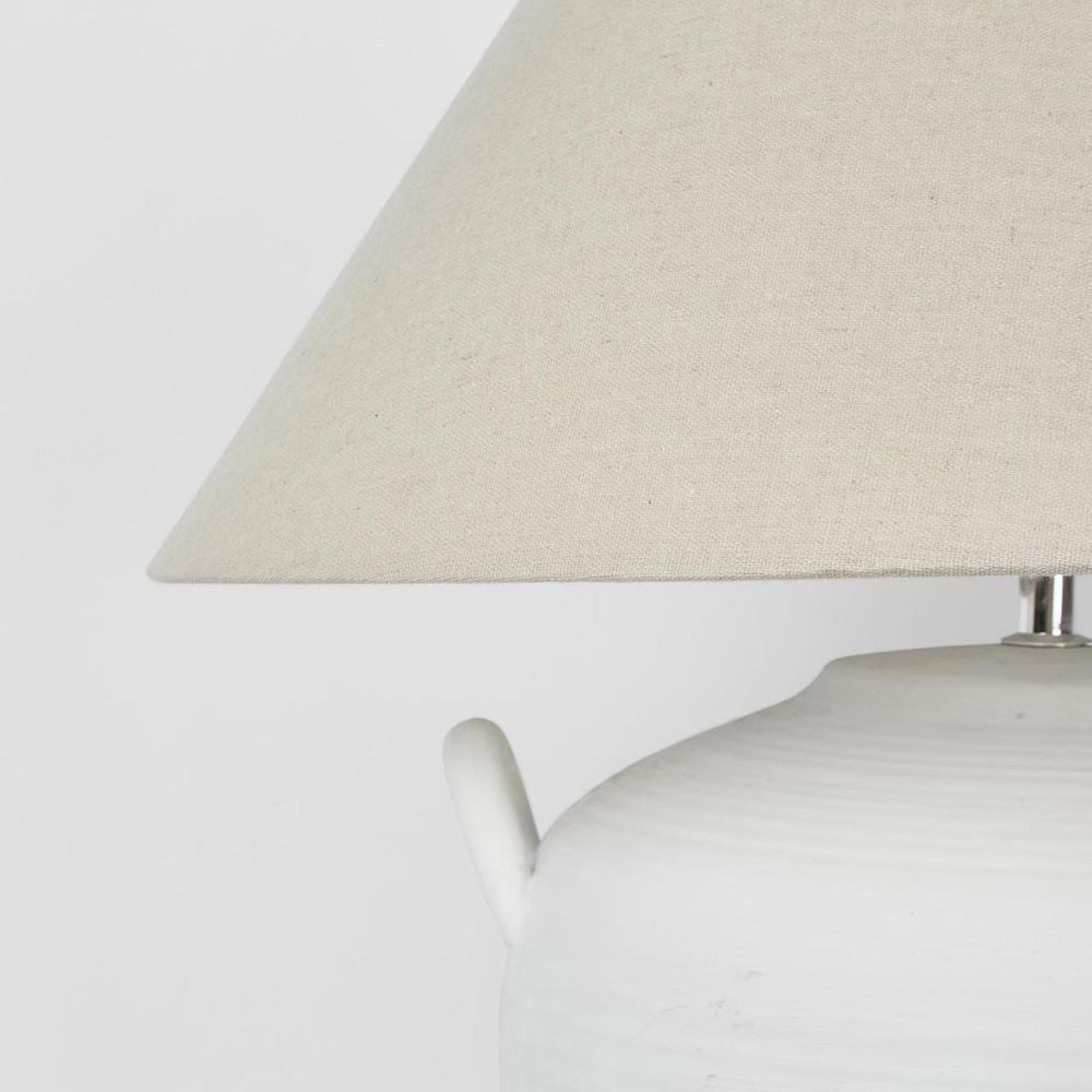 Camille Table Lamp White