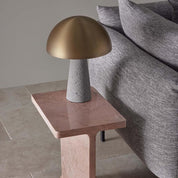 Degraves Table Lamp with Shade Antique Brass