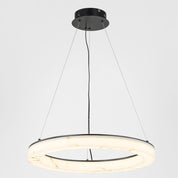 Halo Medium Pendant Light Black
