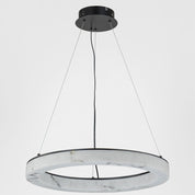 Halo Medium Pendant Light Black