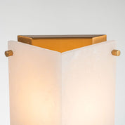 Tubular Wall Light Antique Brass