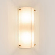 Tubular Wall Light Antique Brass