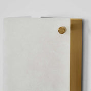 Tubular Wall Light Antique Brass