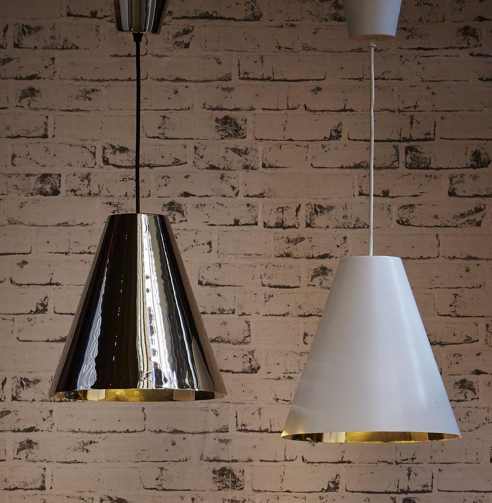 Conrad 1 Light Pendant White Silver