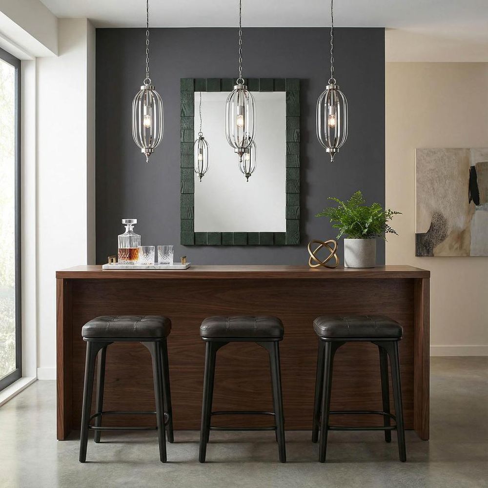 Cotton House 1 Light Pendant Nickel