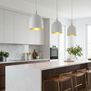 Lumi-R 1 Light Pendant White Label Copper