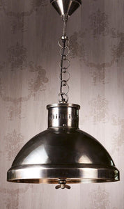 Madison 1 Light Pendant Silver